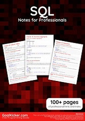 SQL Notes for Professionals (Stack Overflow Contributors)