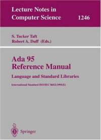 Ada 95 Reference Manual: Language and Standard Libraries (Tucker S. Taft, et al)