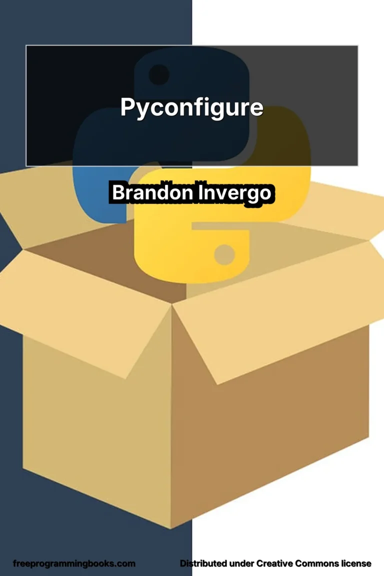 This manual documents pyconfigure (version 0.2.1, updated 21 August 2013) by Brandon Invergo.