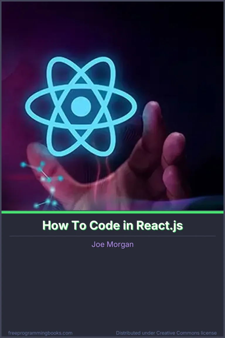 How To Code in React.js book cover