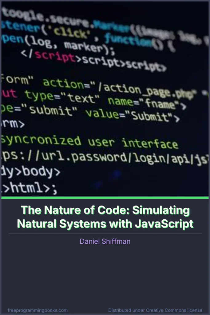 The Nature of Code: Simulating Natural Systems with JavaScript book cover