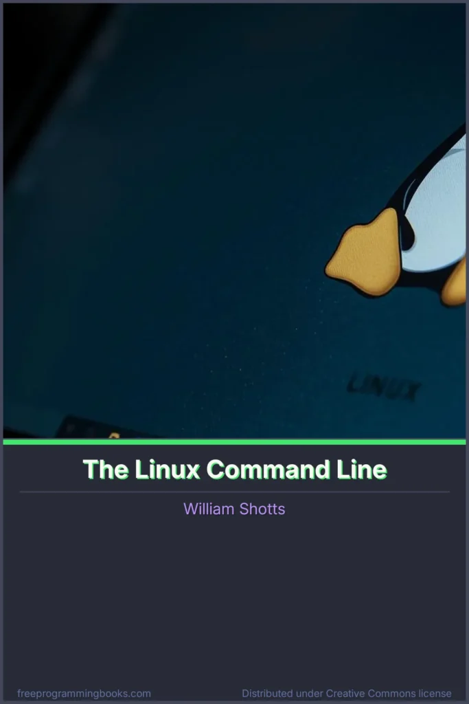 The Linux Command Line book cover