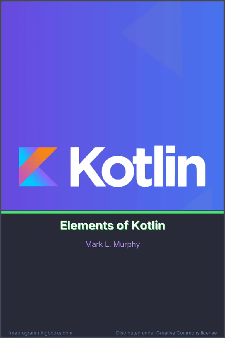 Elements of Kotlin book cover