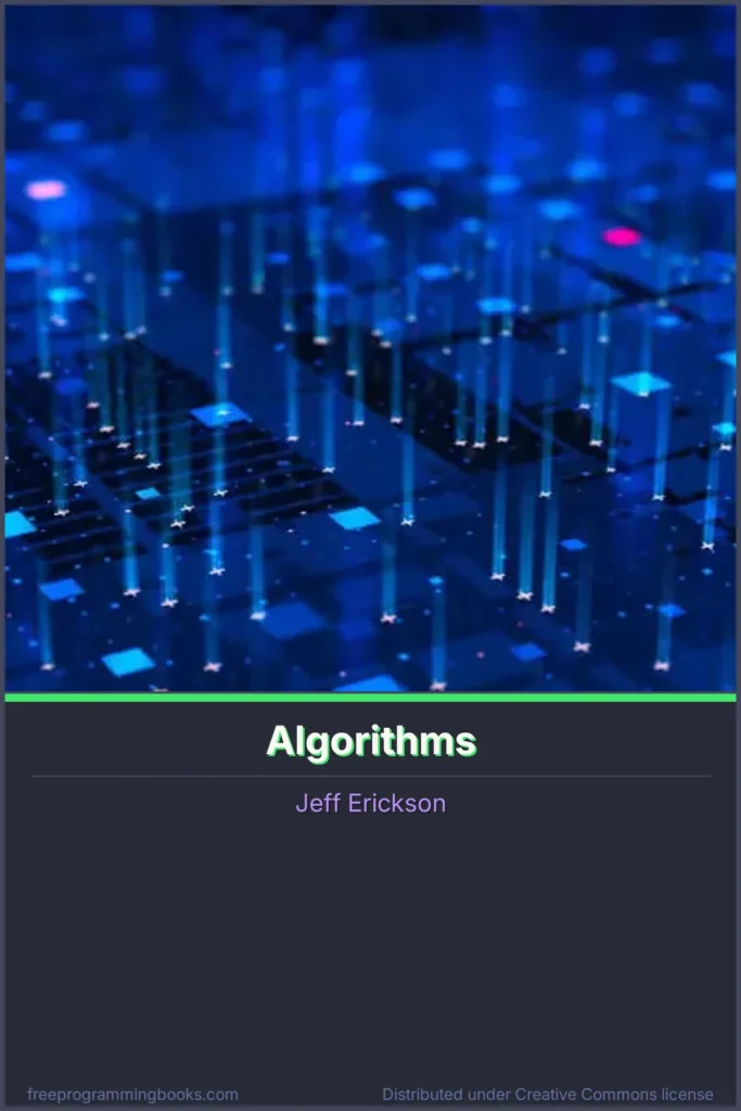 Algorithms book cover