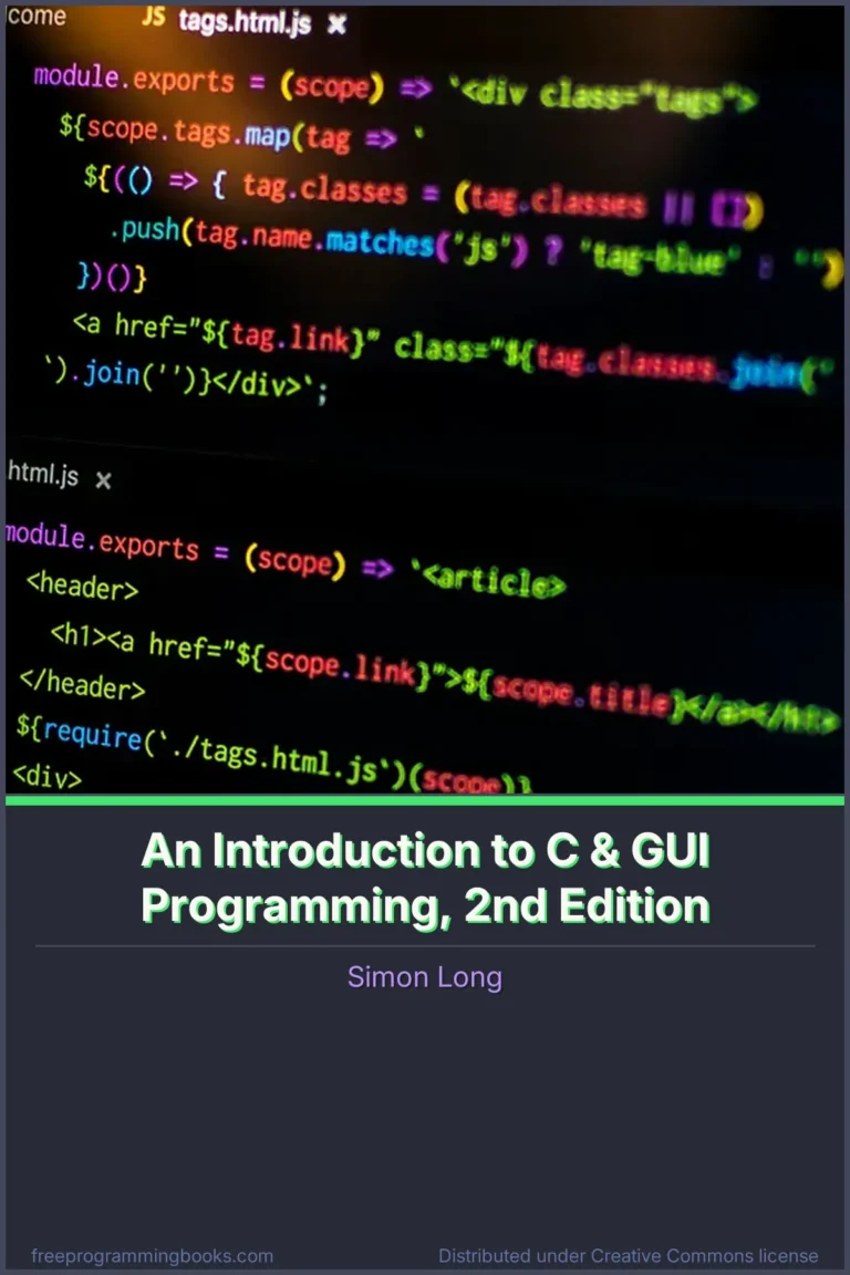 An Introduction to C & GUI Programming, 2nd Edition book cover