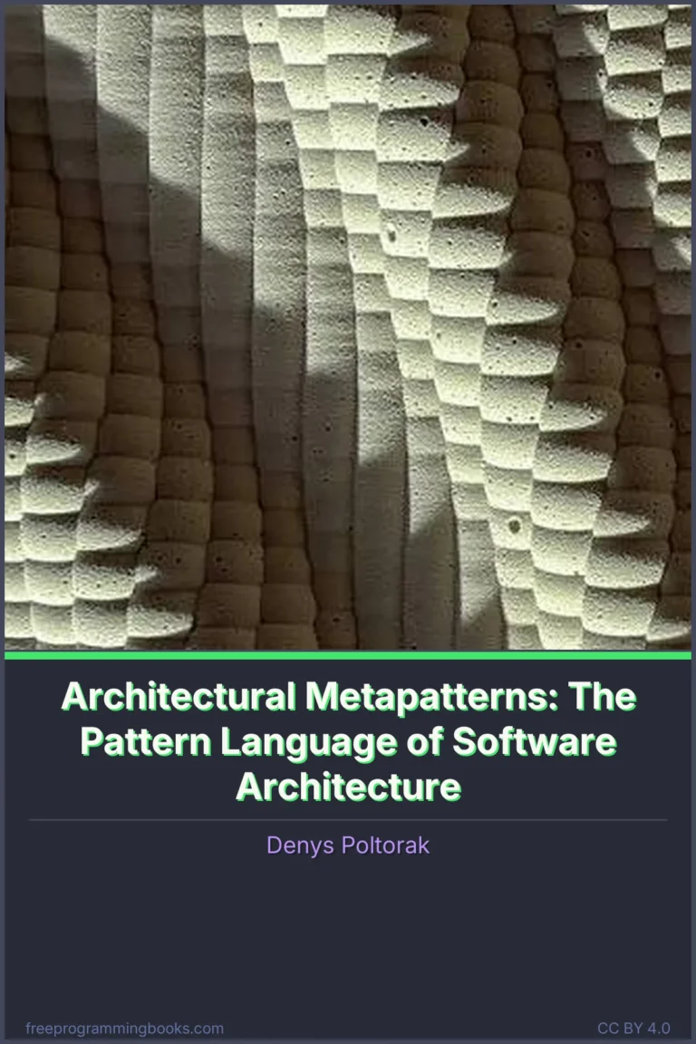 Architectural Metapatterns: The Pattern Language of Software Architecture book cover