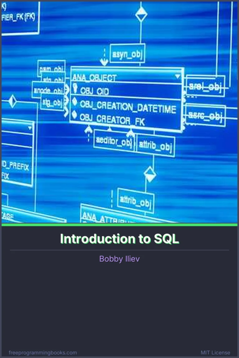 Introduction to SQL book cover